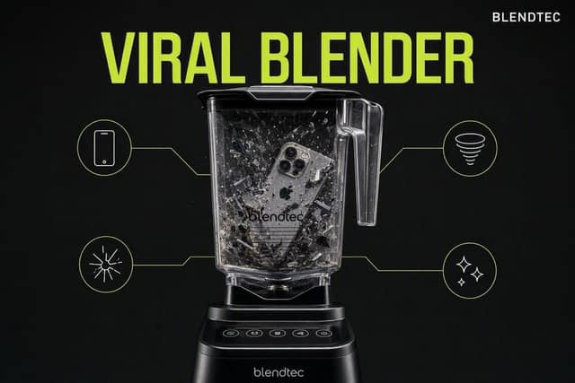 Blendtec "Will It Blend?": 700% Sales Growth From a $50 Idea
