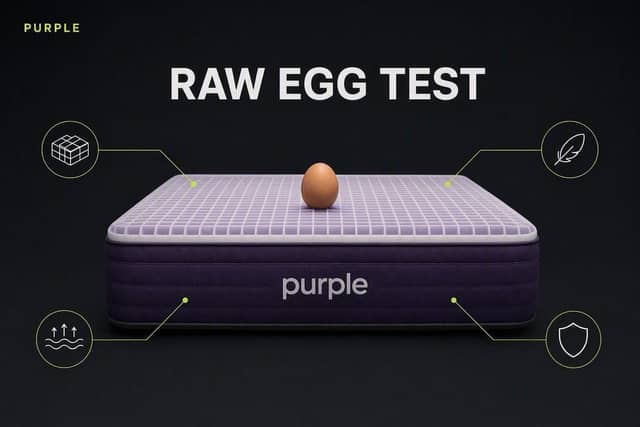 Purple Mattress: The Raw-Egg Test That Built a Brand