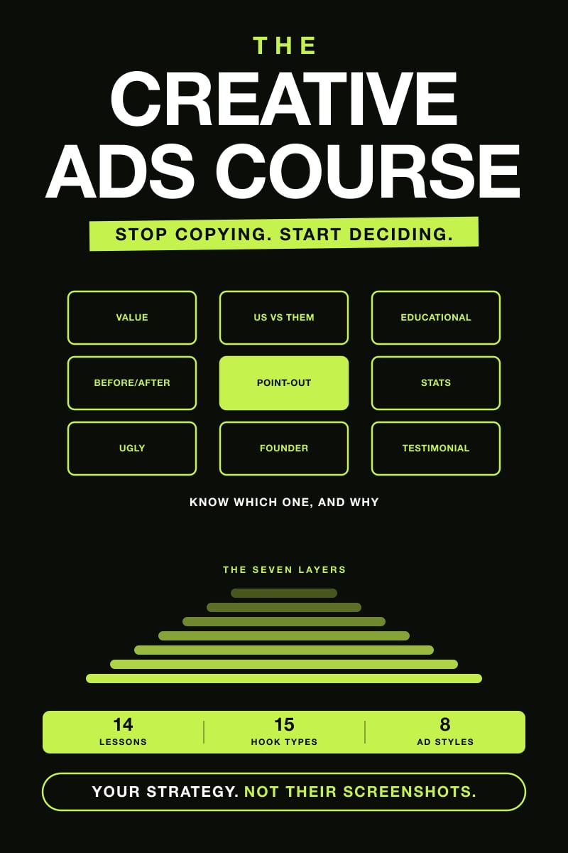 The Creative Ads Course